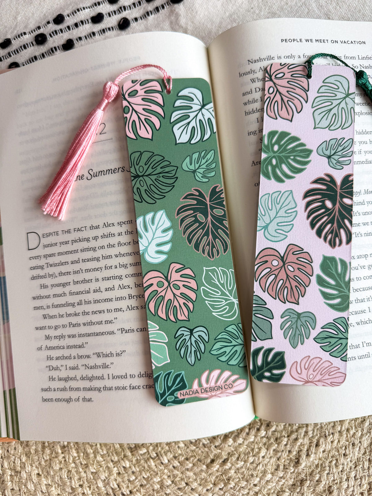 Monstera Bookmark