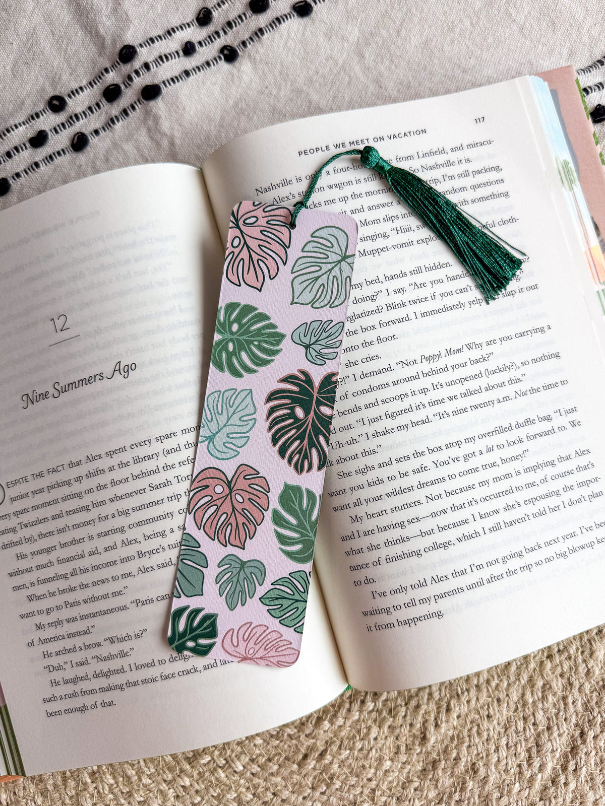 Monstera Bookmark