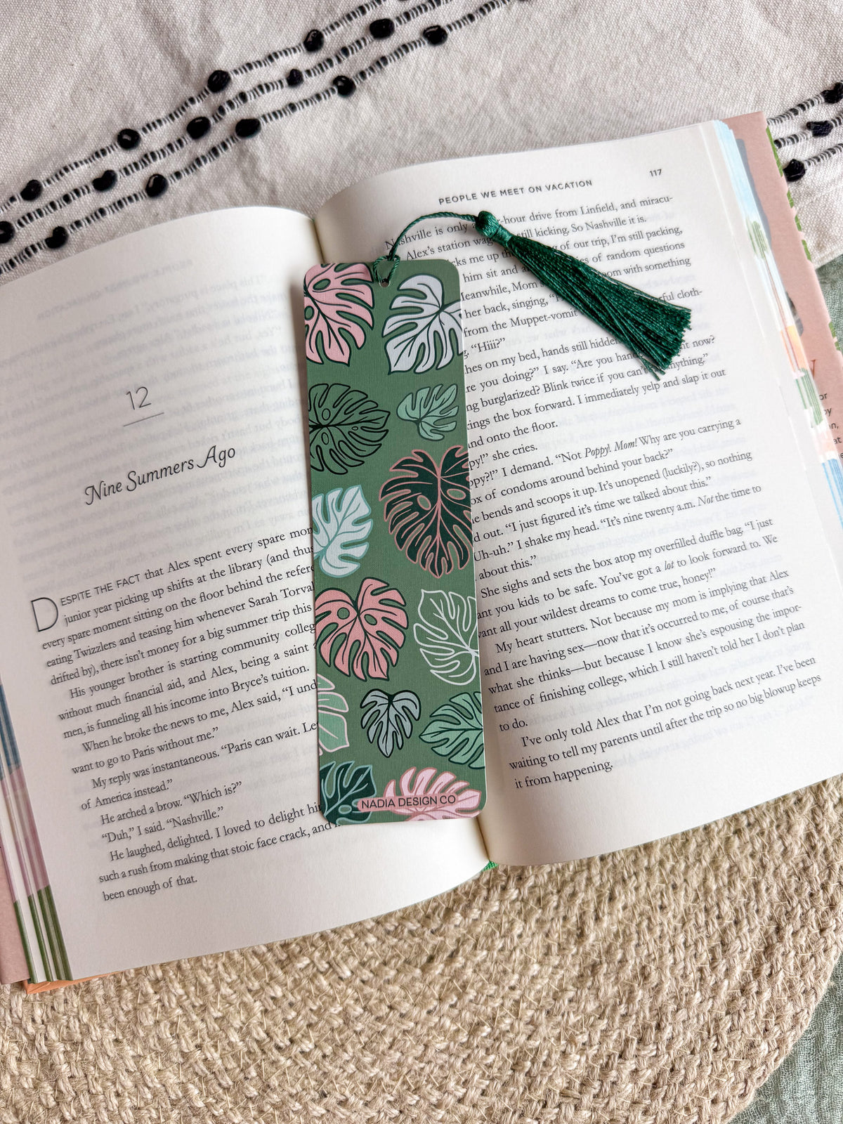 Monstera Bookmark