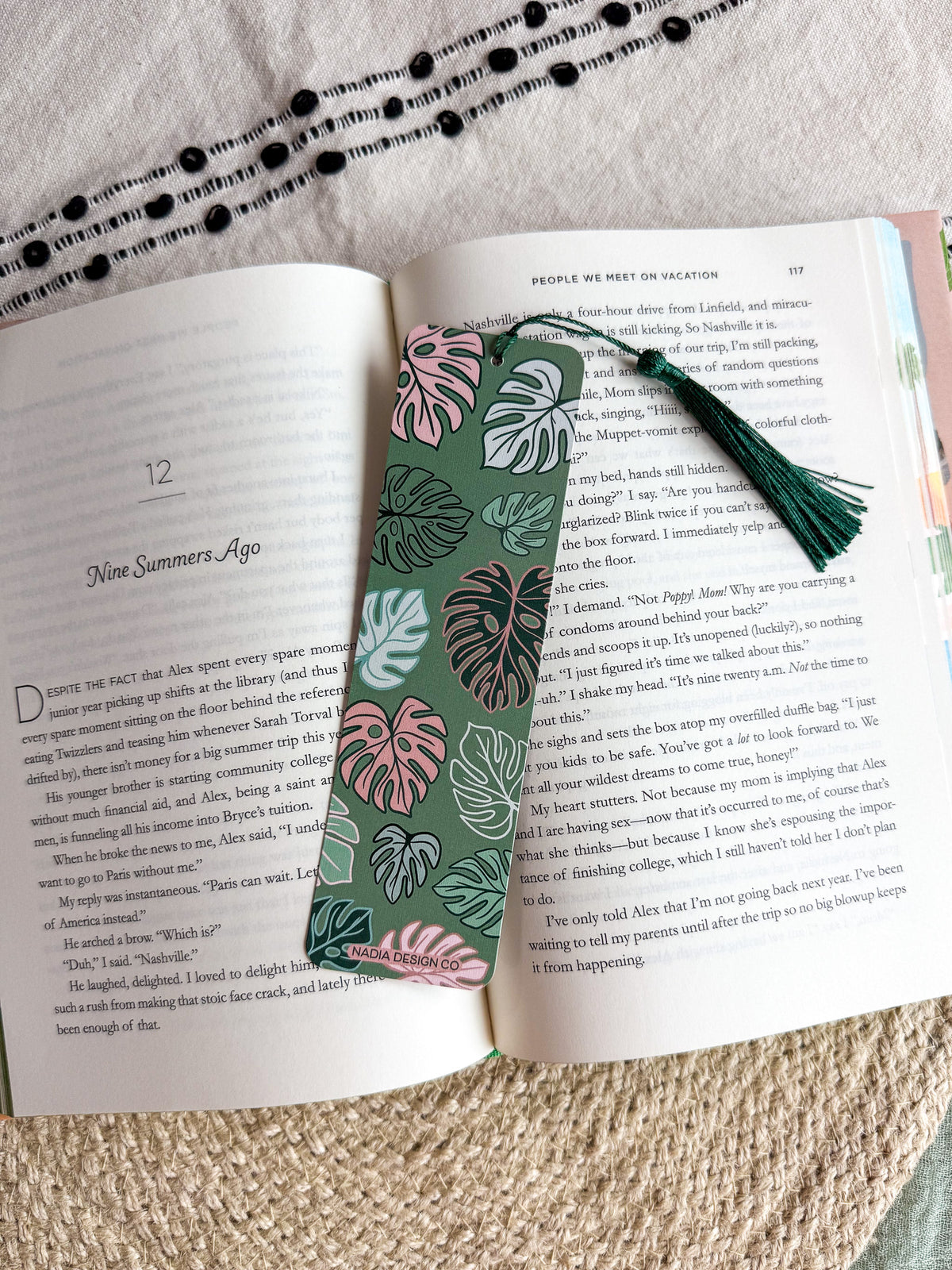 Monstera Bookmark