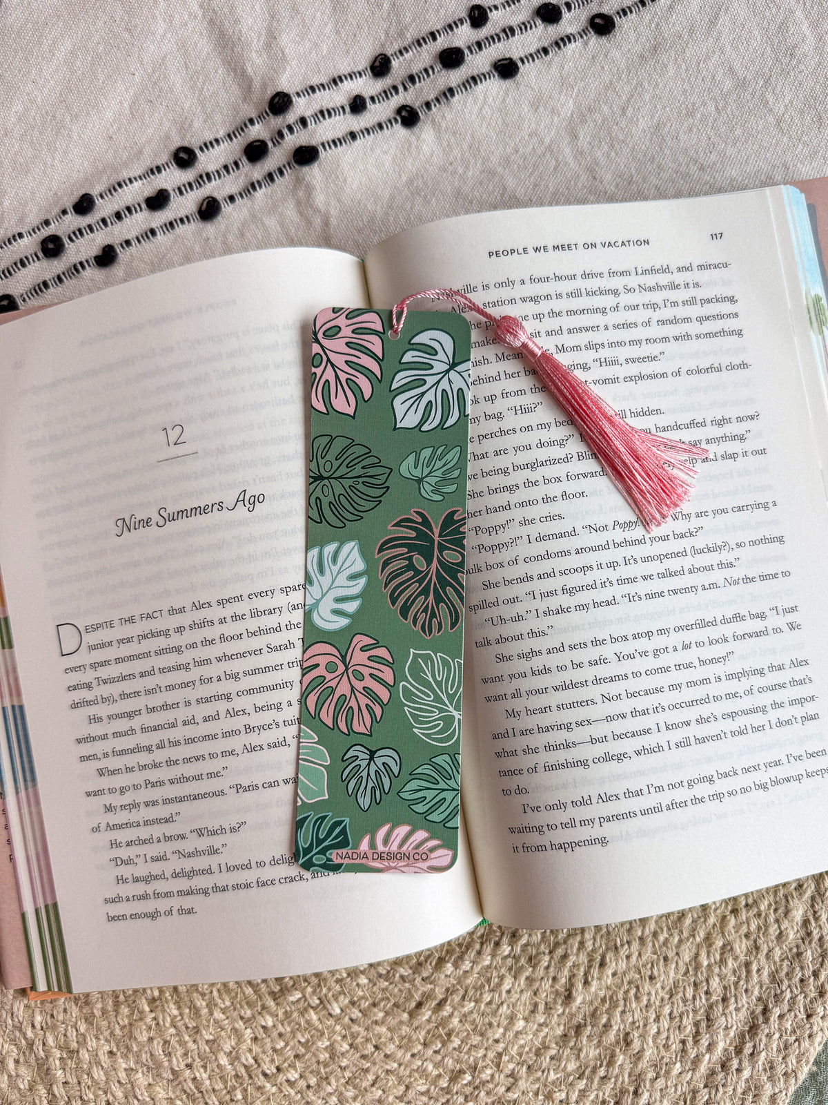 Monstera Bookmark