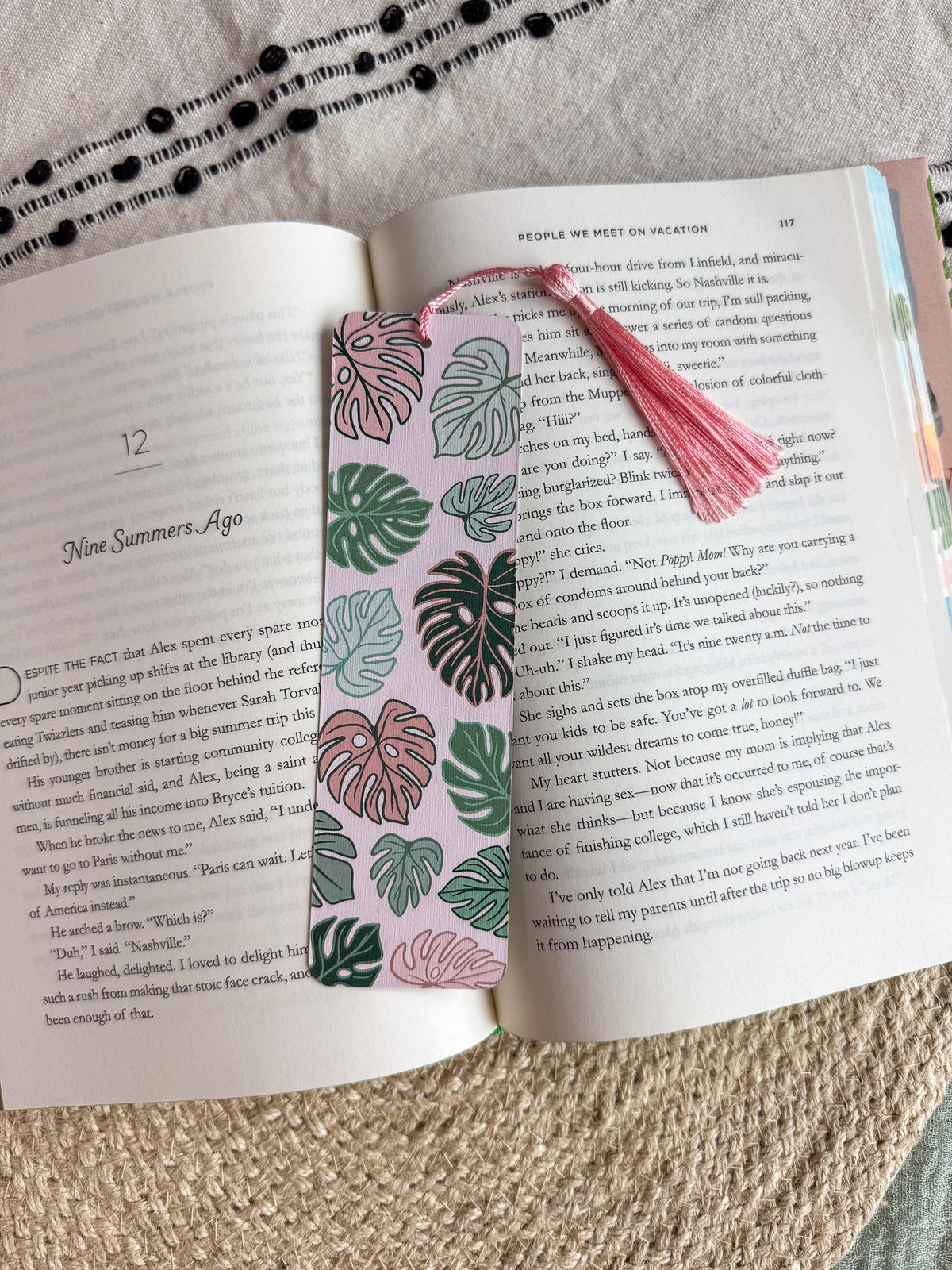 Monstera Bookmark