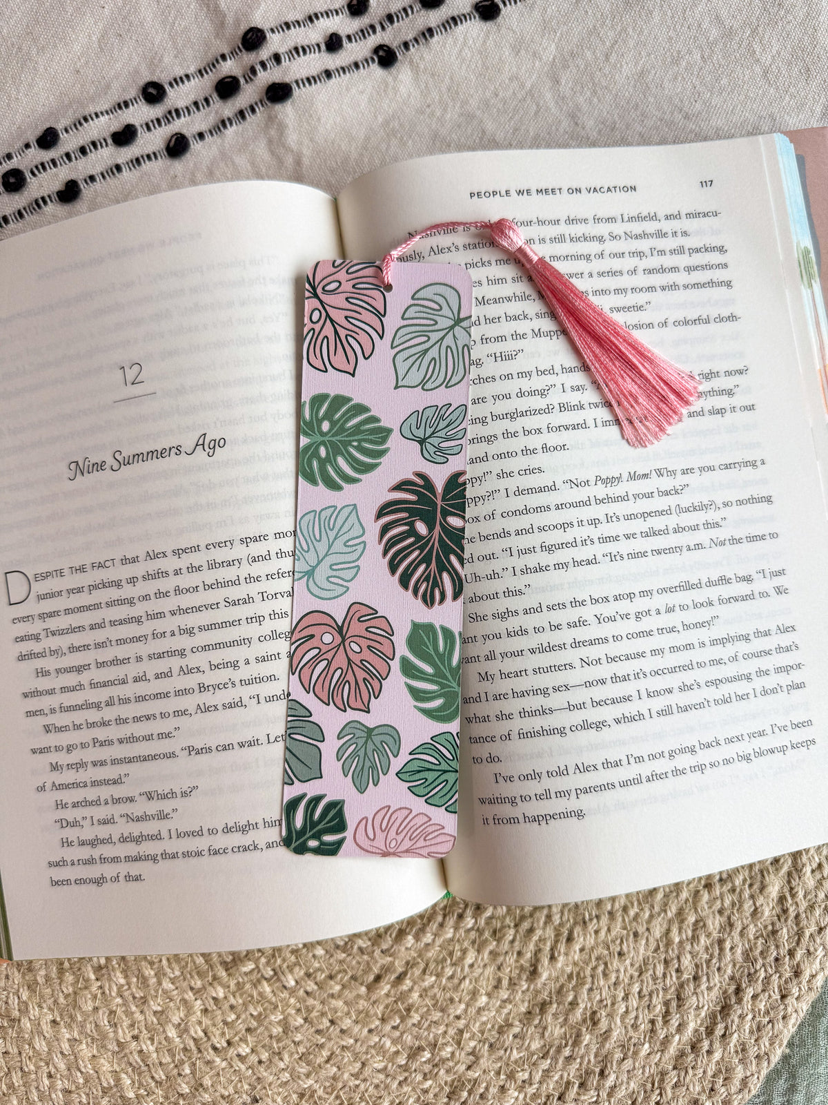 Monstera Bookmark
