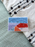 colorful sticker design of colorado state