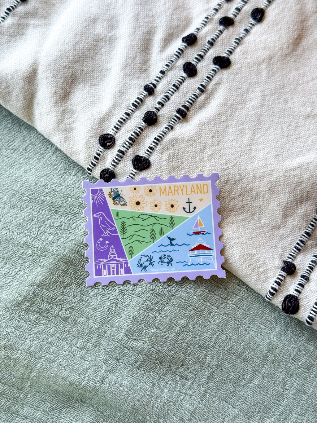 Maryland Stamp Sticker