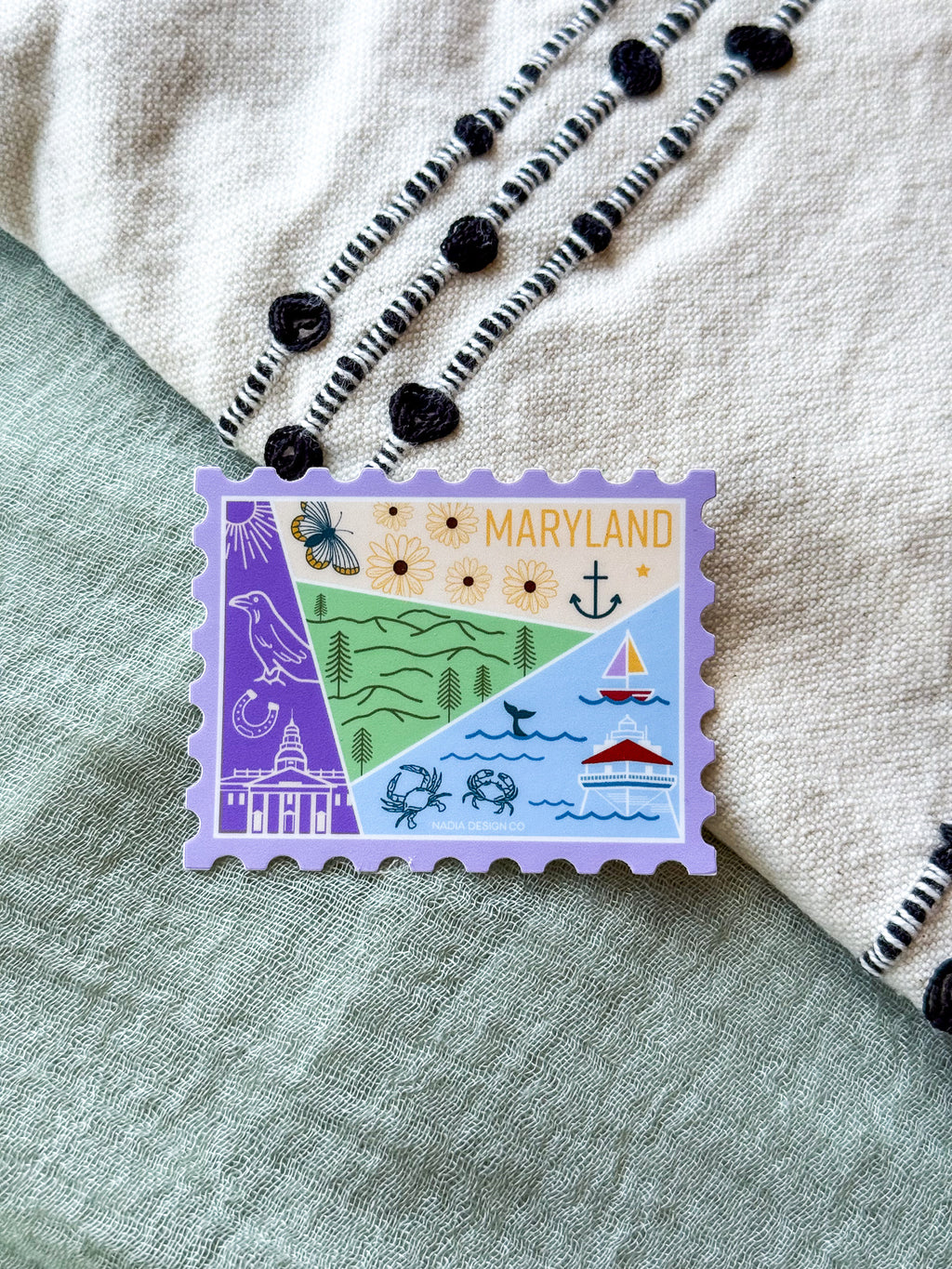Maryland Stamp Sticker
