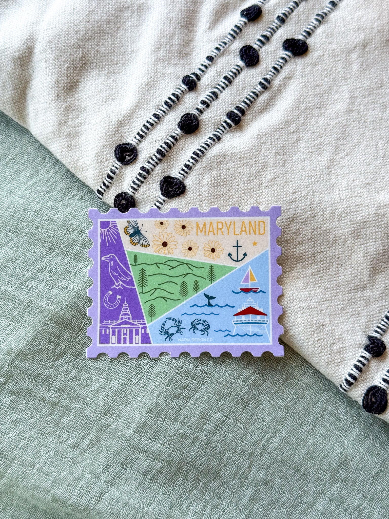 Maryland Stamp Sticker