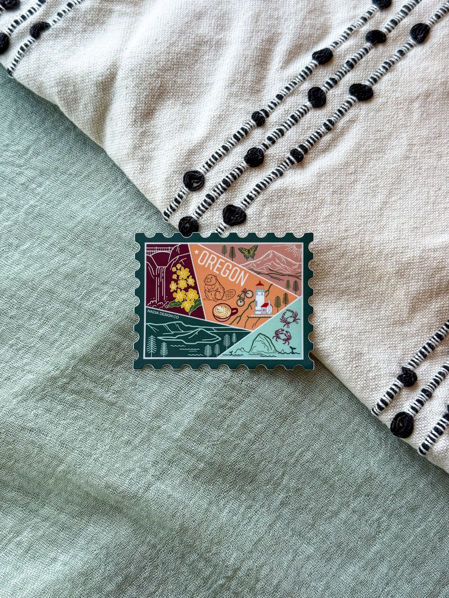 Oregon Stamp Sticker