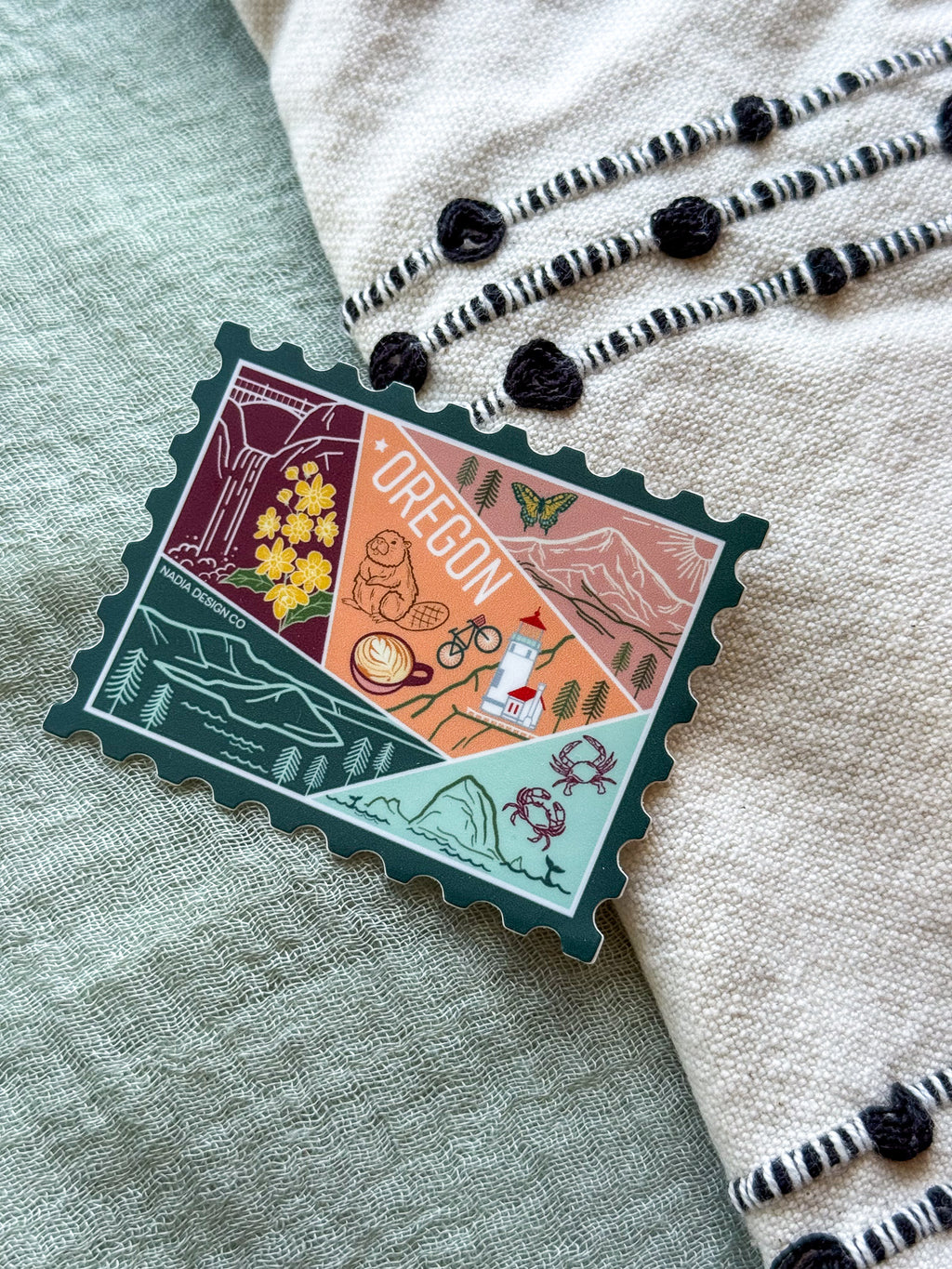 Oregon Stamp Sticker