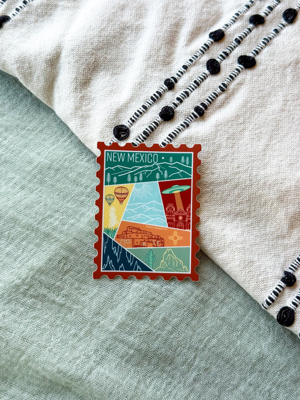 New Mexico Stamp Sticker