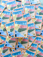 Georgia Stamp Sticker