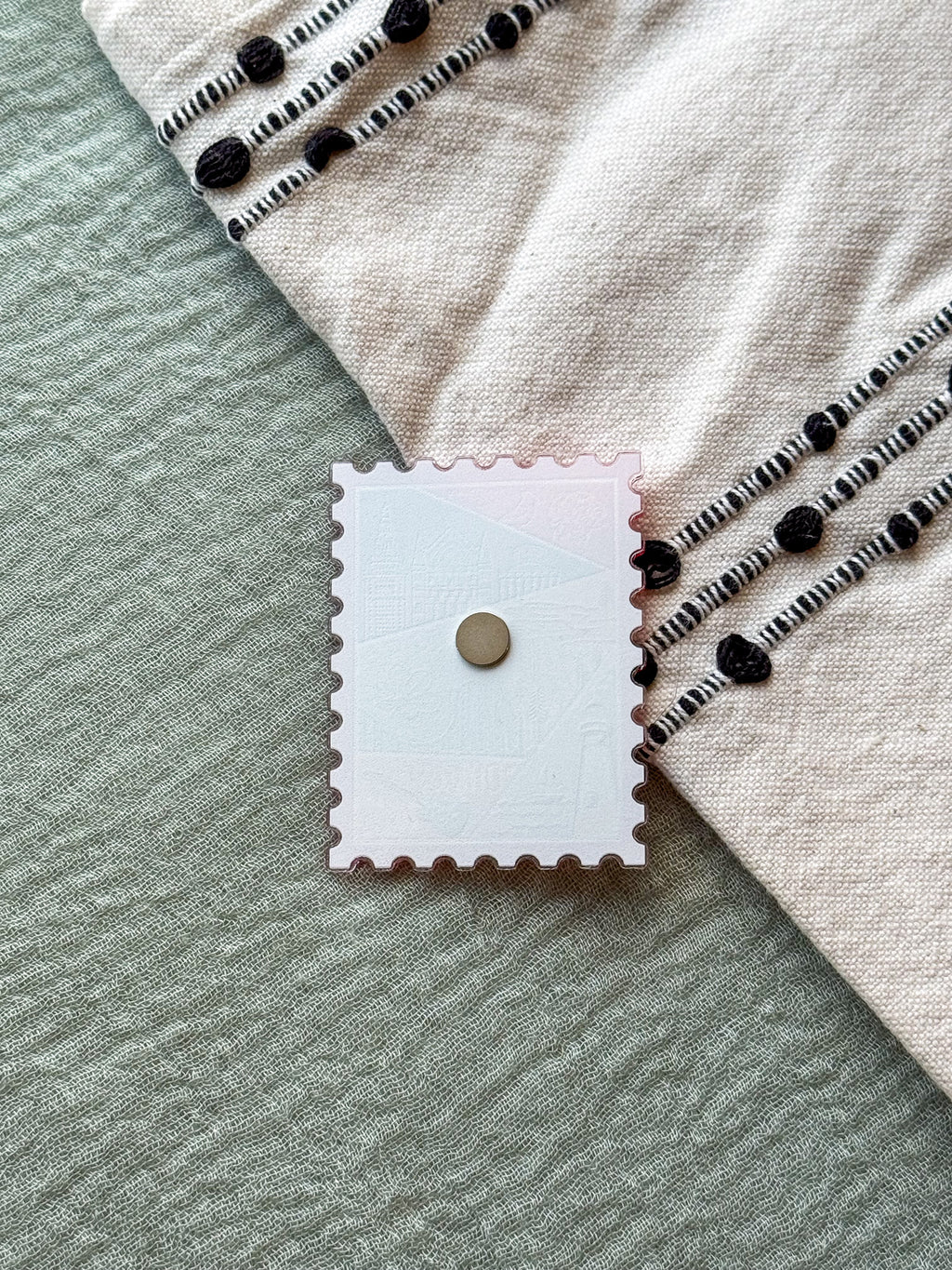 Ohio Stamp Acrylic Magnet