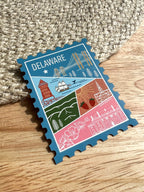 Delaware Stamp Magnet