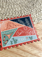 Texas Stamp Magnet