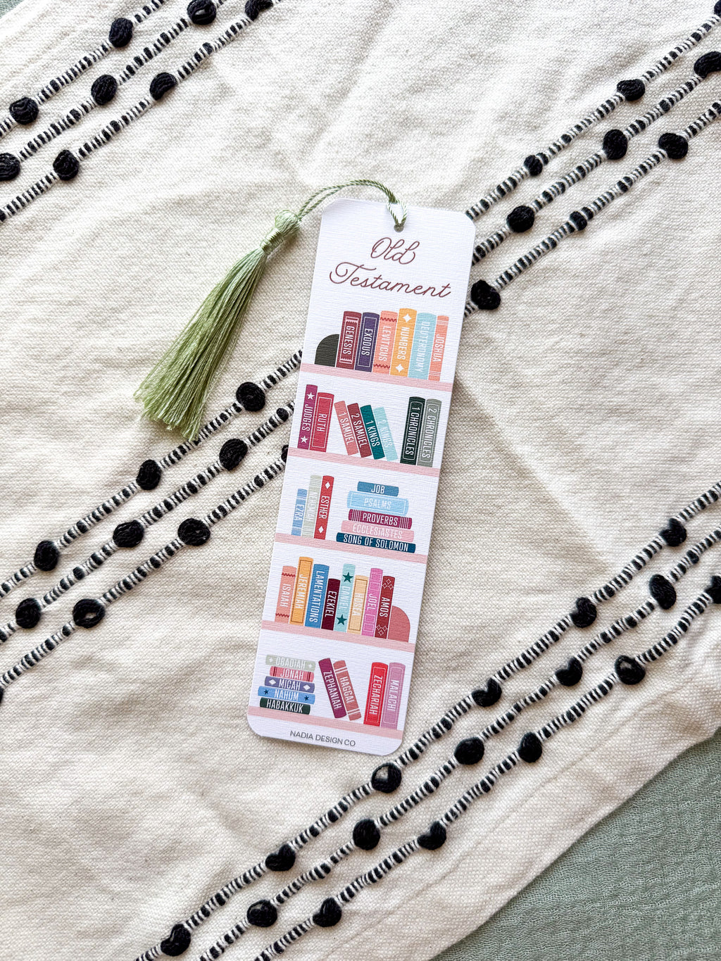 Books of the Bible Bookmark