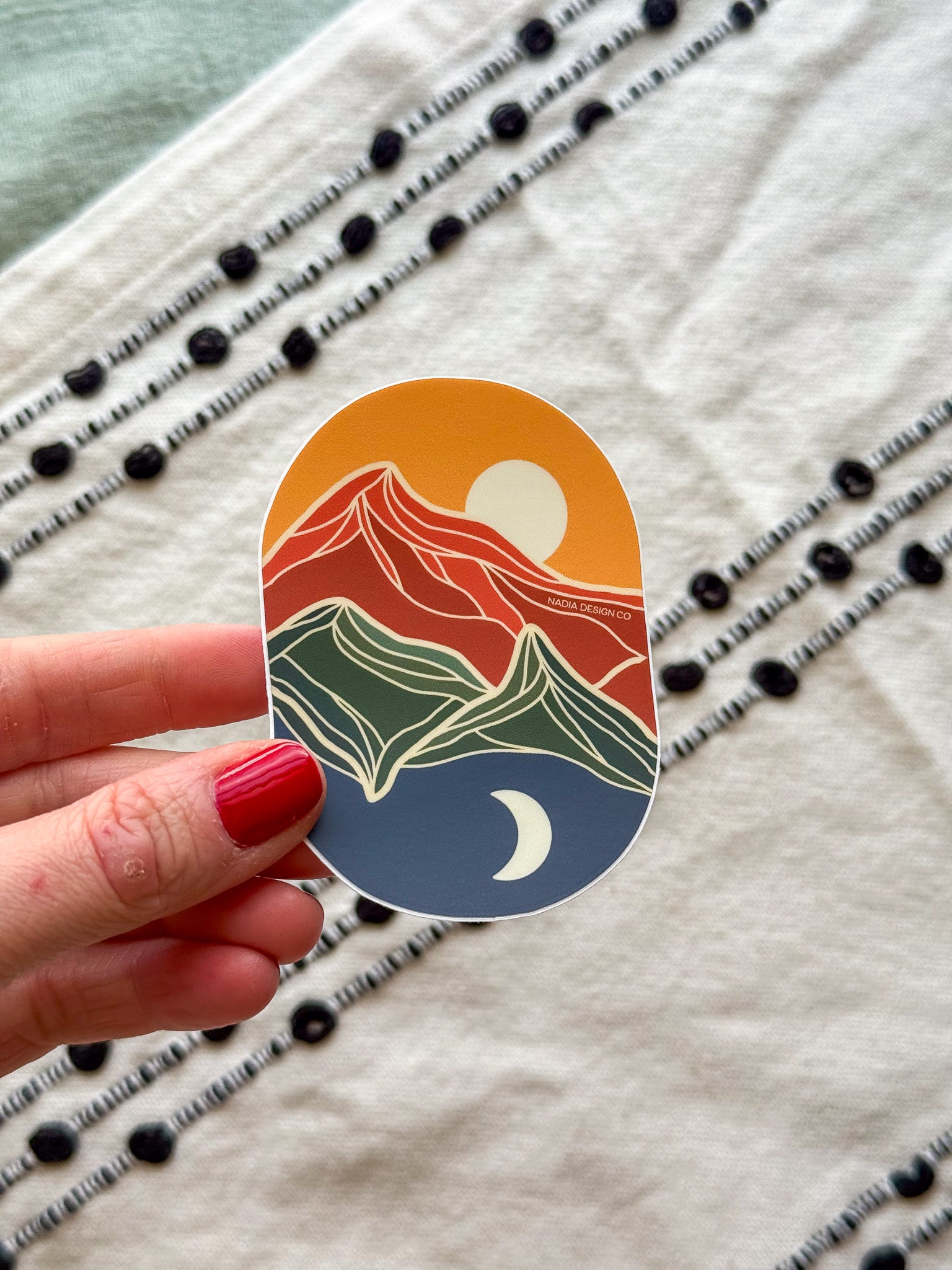 Mountain Sticker