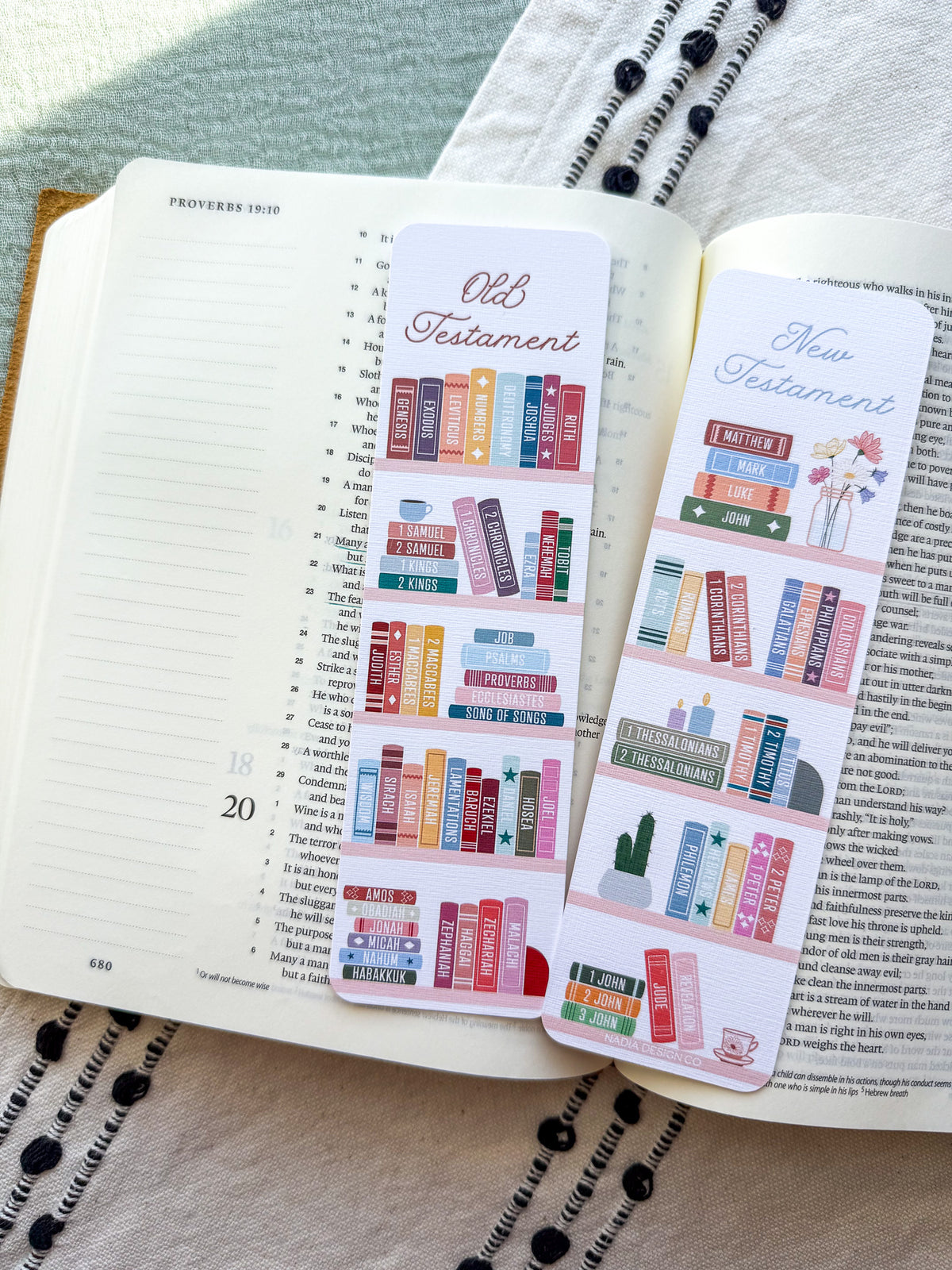 Books of the Catholic Bible Bookmark