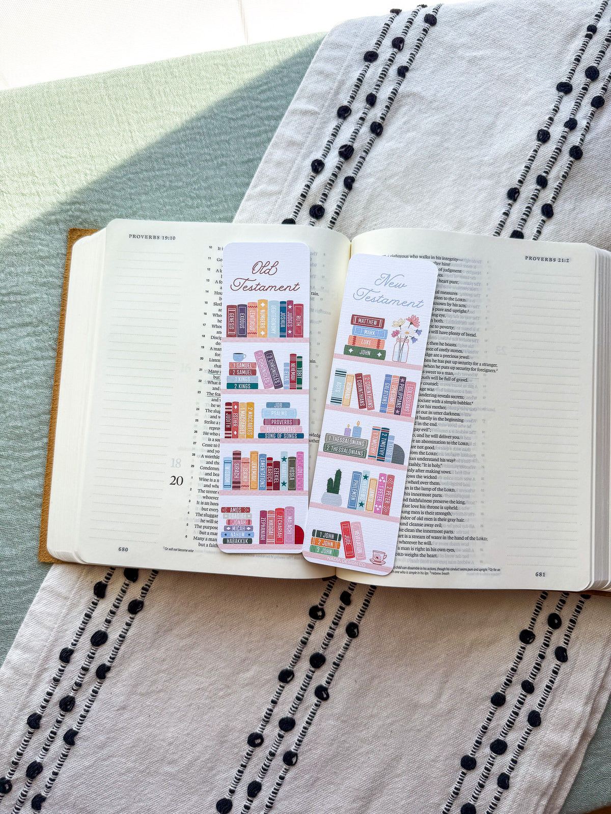 Books of the Catholic Bible Bookmark