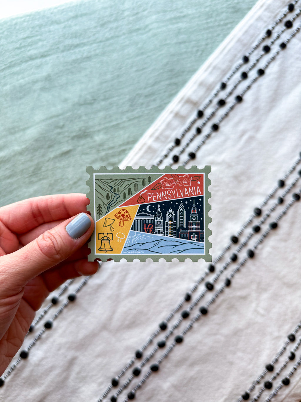 Pennsylvania Stamp Magnet