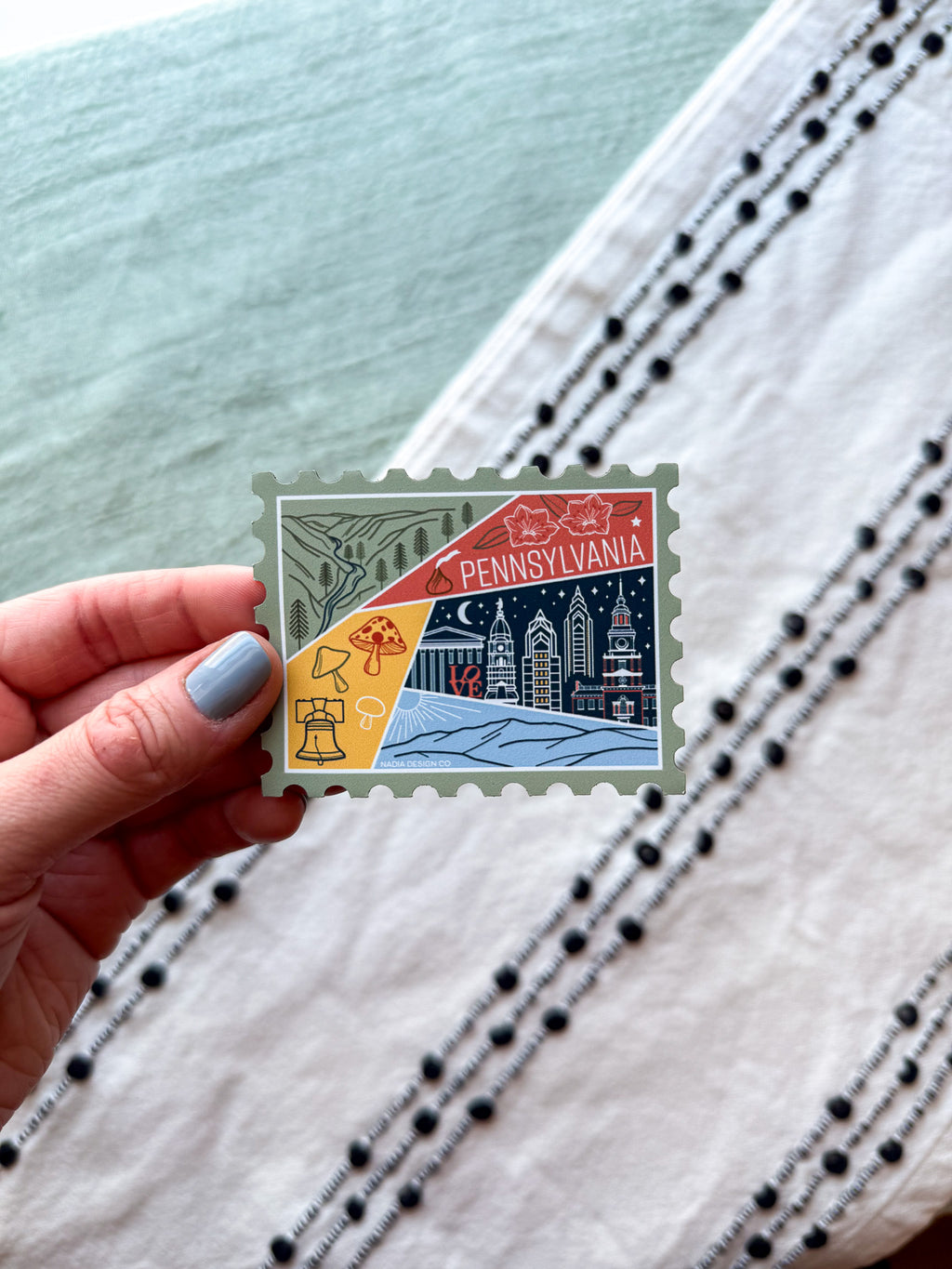 Pennsylvania Stamp Magnet