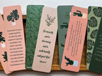 Plant Theme Bible Verse 4 Pack Bookmarks