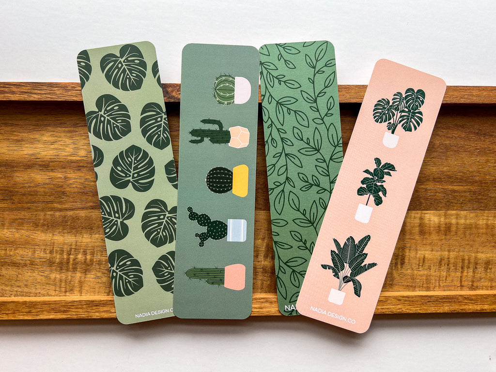 Plant Theme Bible Verse 4 Pack Bookmarks