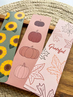 Fall Theme Bible Verse 3 Pack Bookmarks
