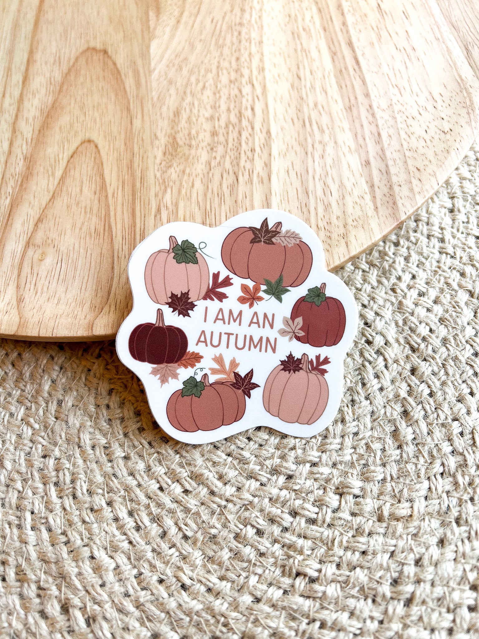 I am an Autumn Stickers