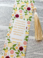 Fruit Ephesians 2:8 Bookmark