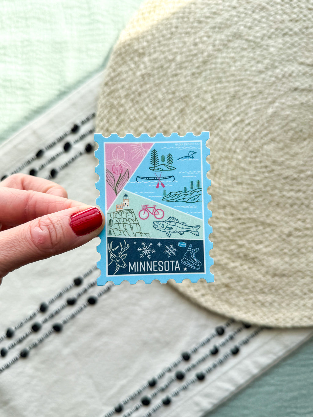 Minnesota Stamp Sticker