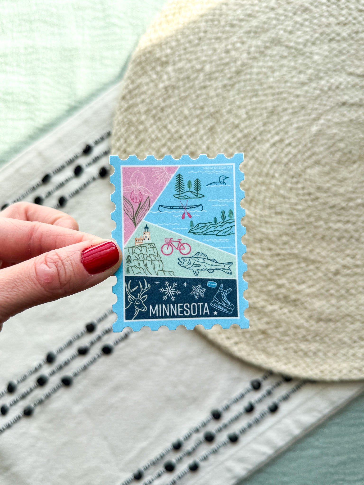 Minnesota Stamp Sticker