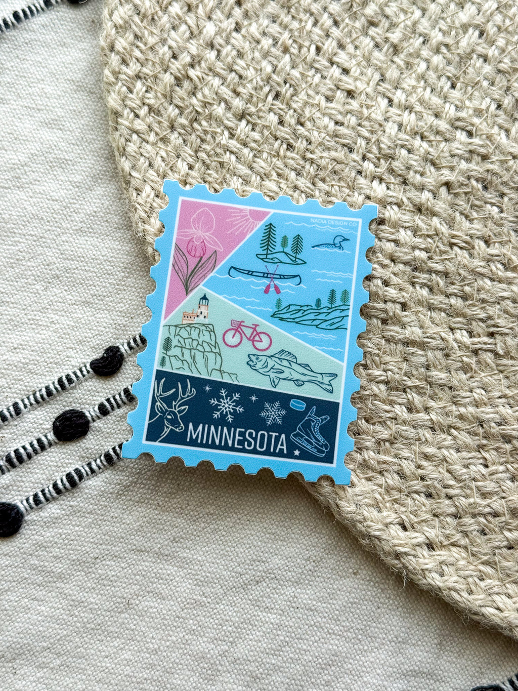 Minnesota Stamp Sticker
