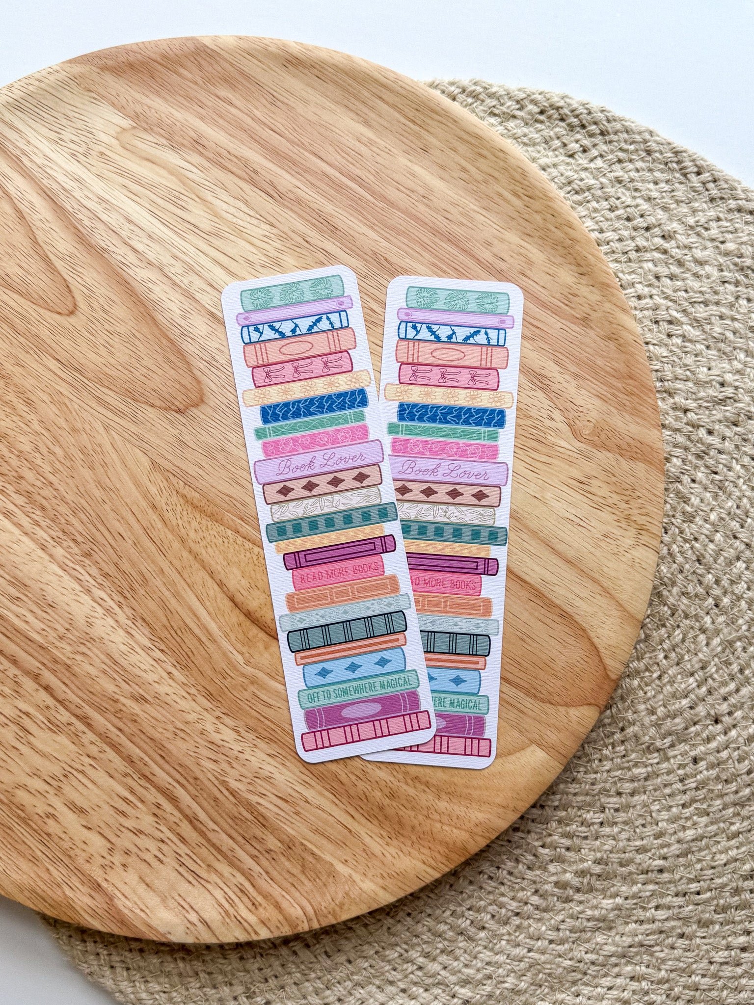 Pile of Books Bookmark