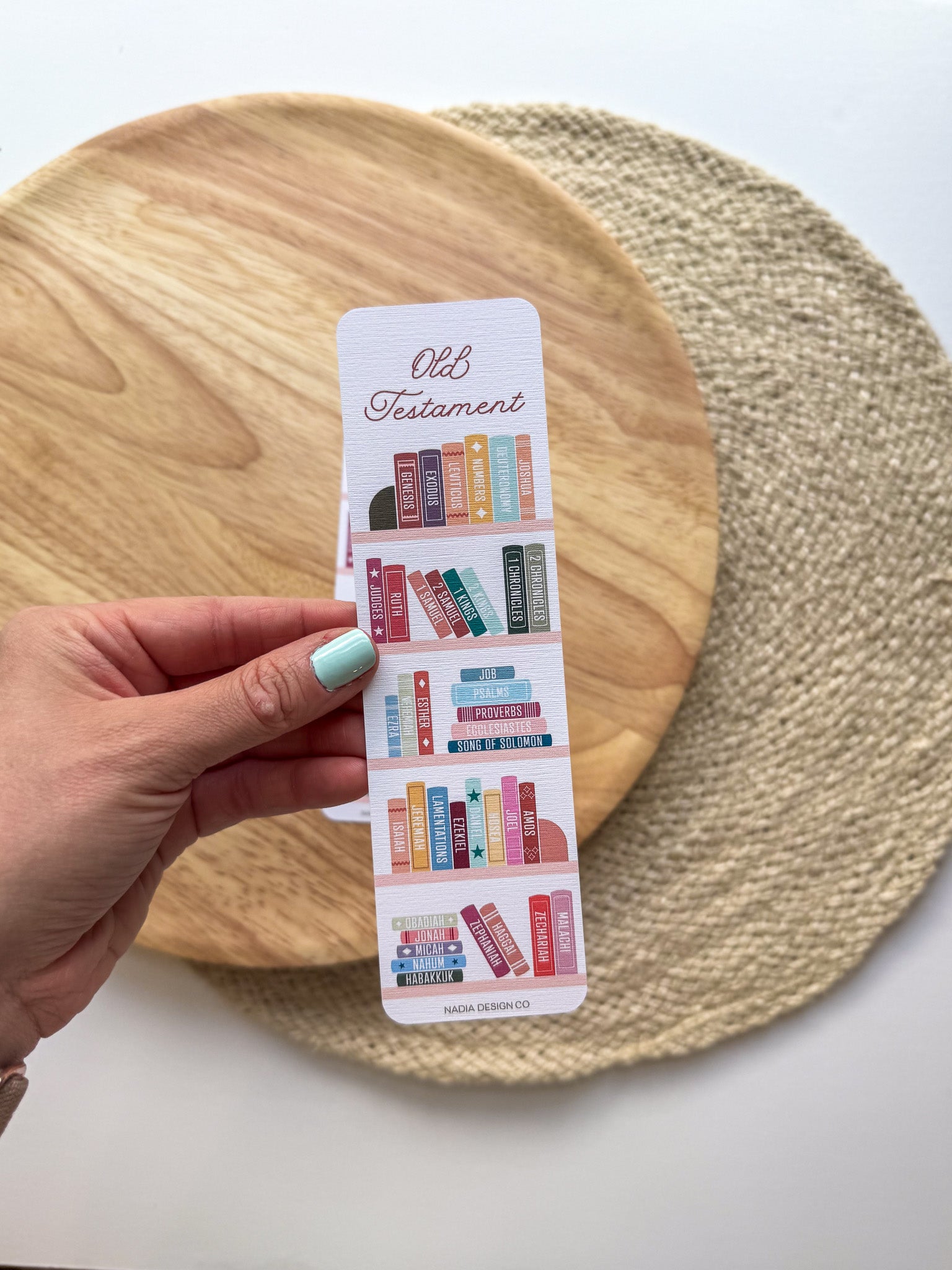 Books of the Bible Bookmark
