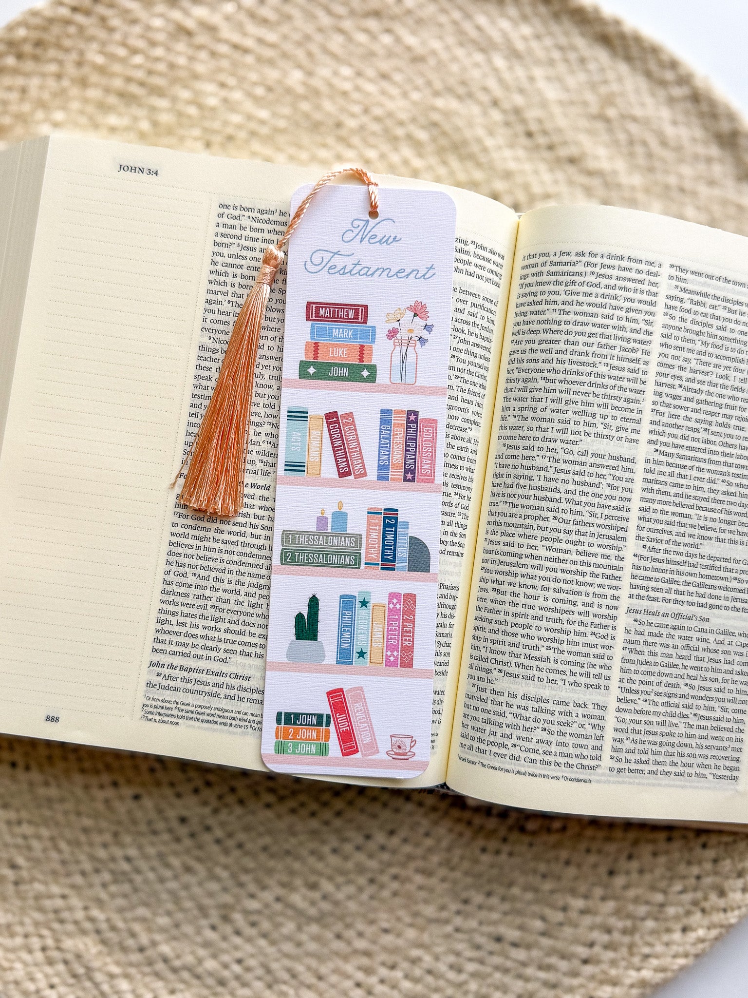 Books of the Bible Bookmark