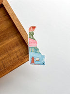 Delaware State Geometric Sticker