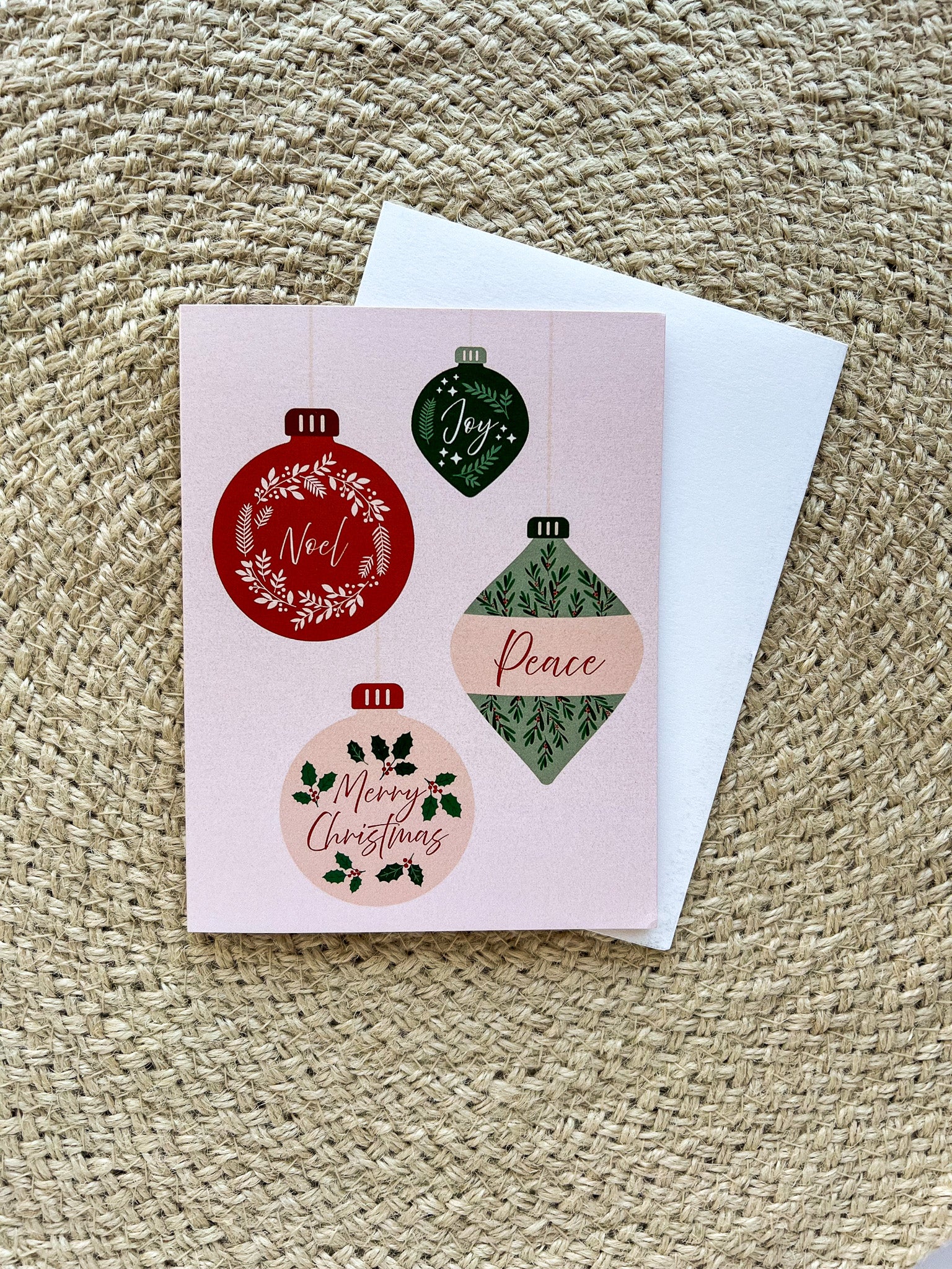 Christmas Ornaments Card