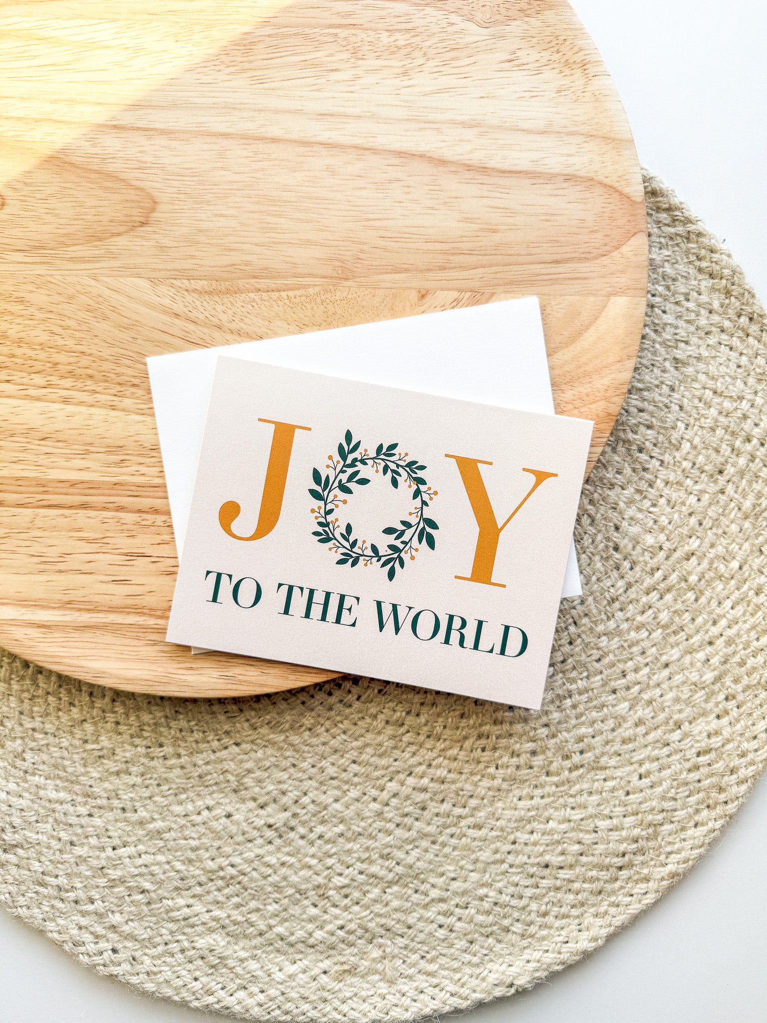 Joy to the World Card
