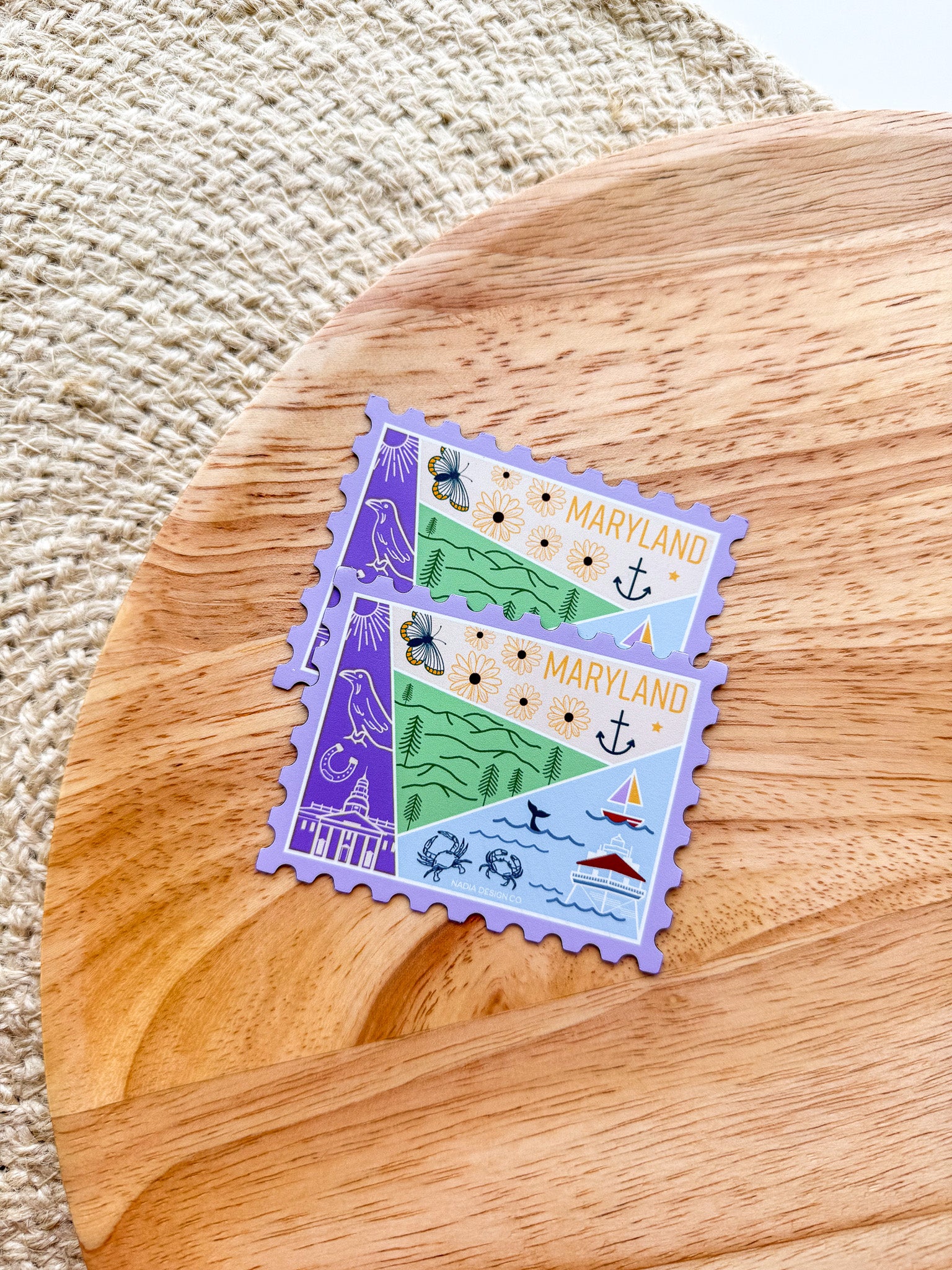 Maryland Stamp Magnet