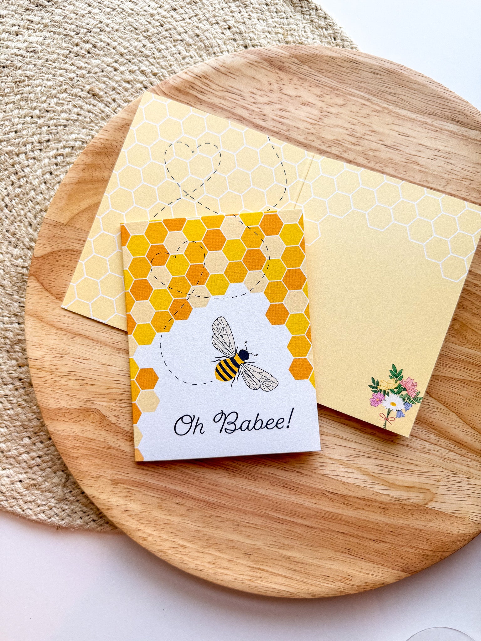 Oh Babee Greeting Card