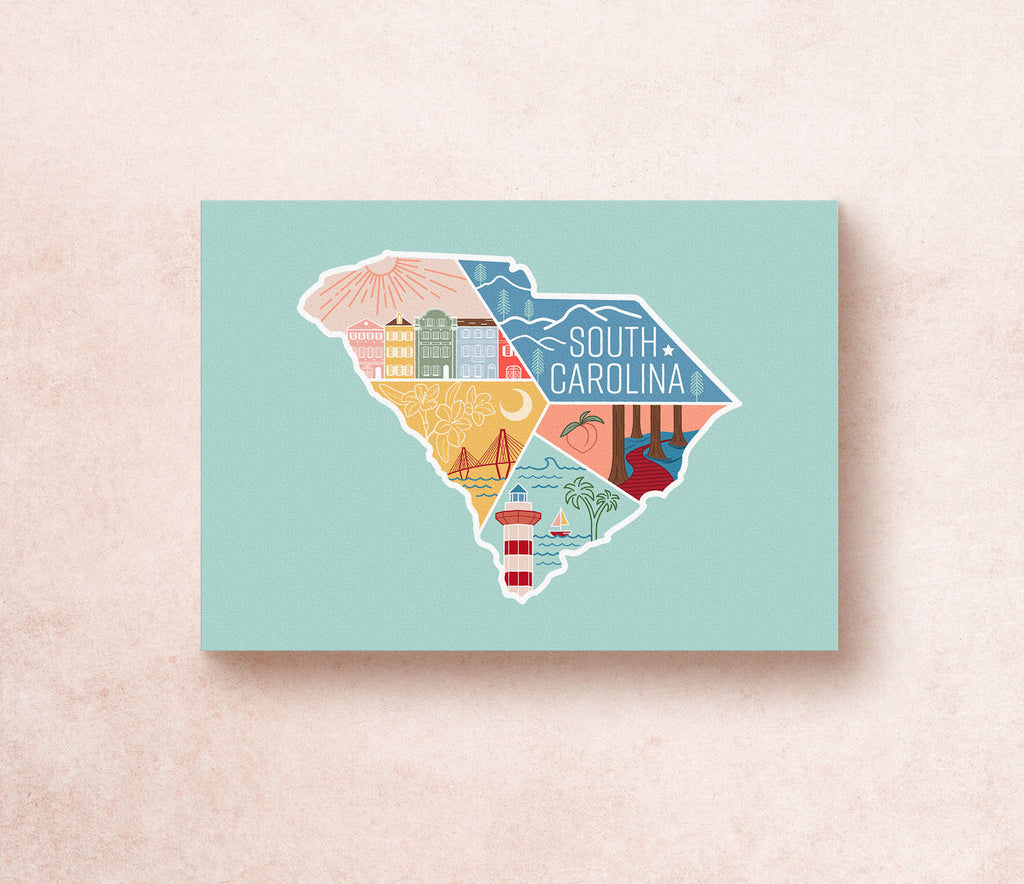 South Carolina Postcard
