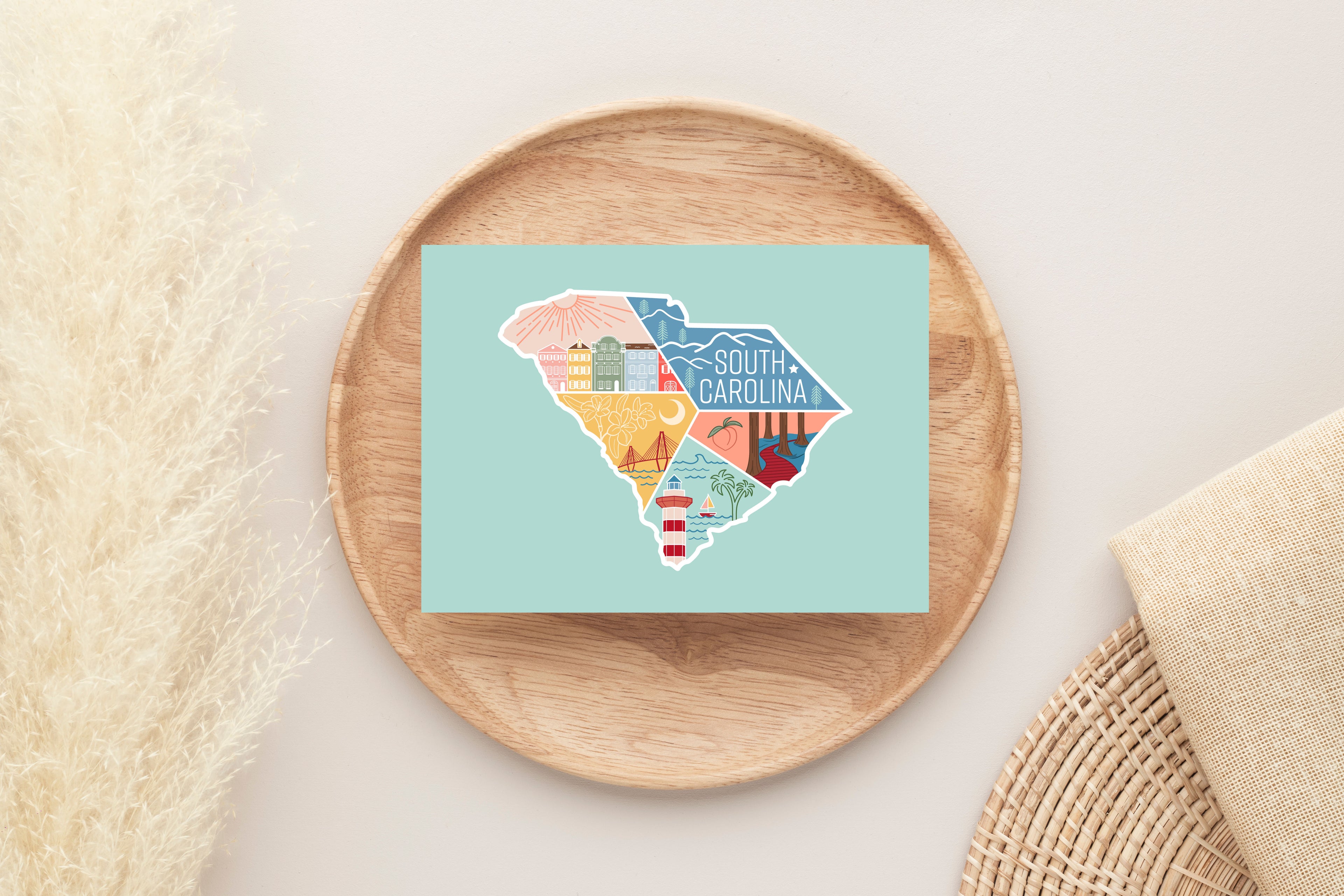 South Carolina Postcard