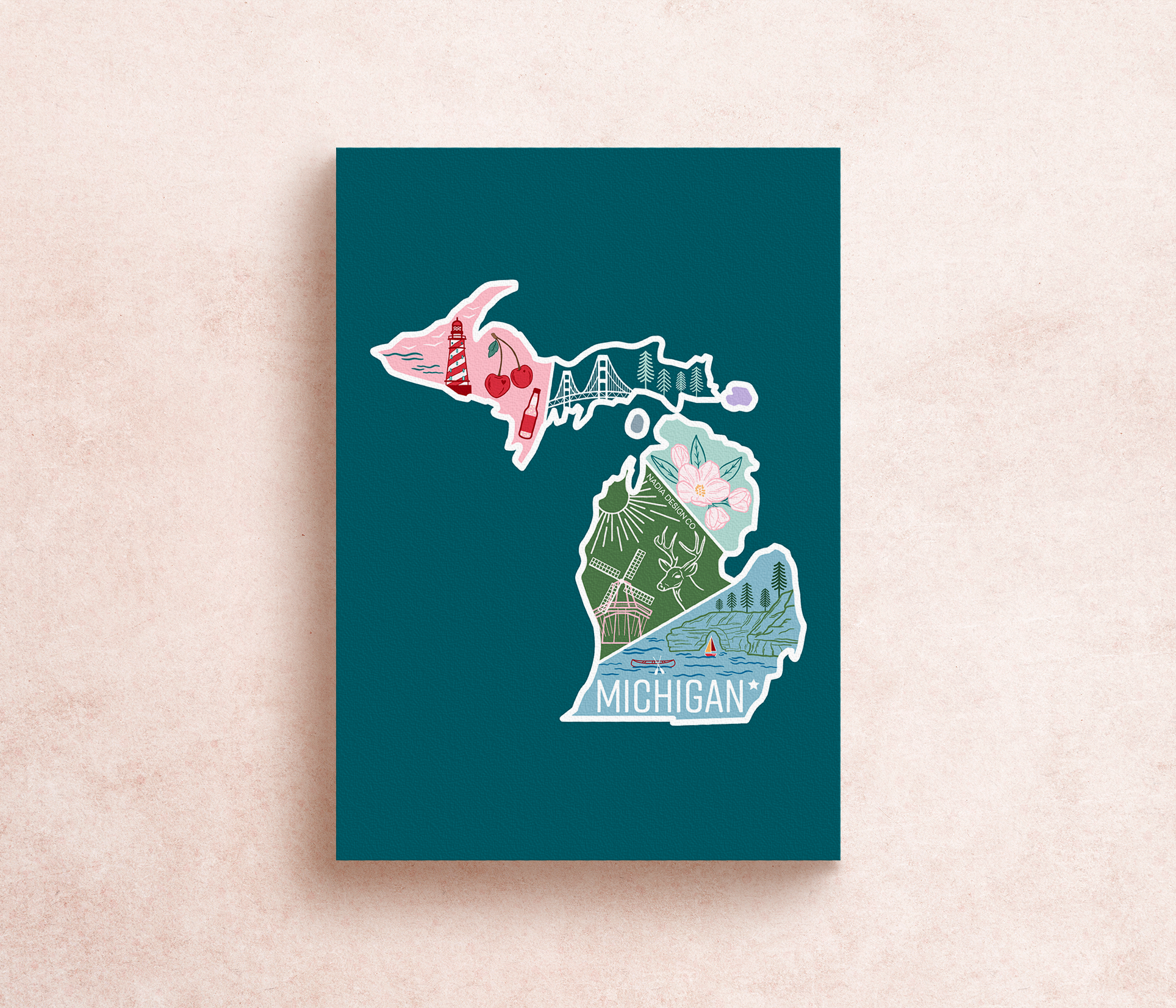 Michigan Postcard