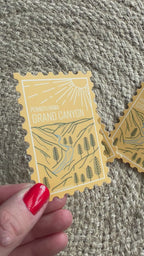 Pennsylvania Grand Canyon Stamp Sticker