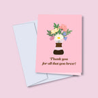 Thank You for all that You Brew Card