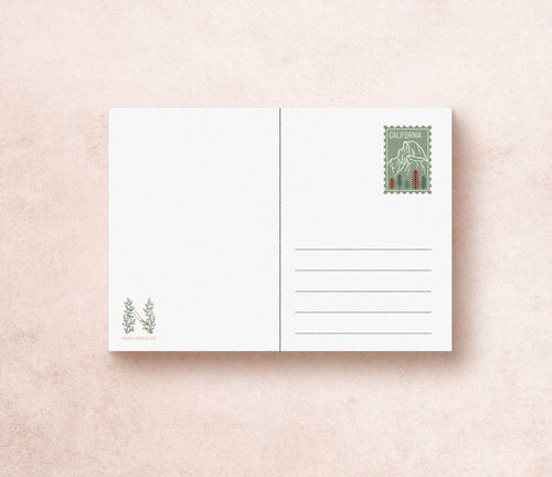 California Travel Postcard