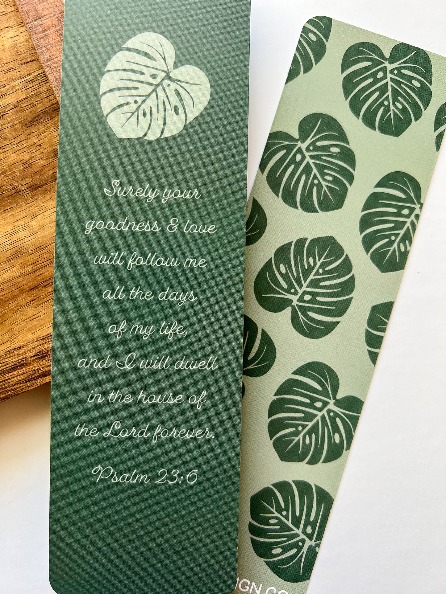 Surely your Goodness Verse Bookmarks Psalm 23:6
