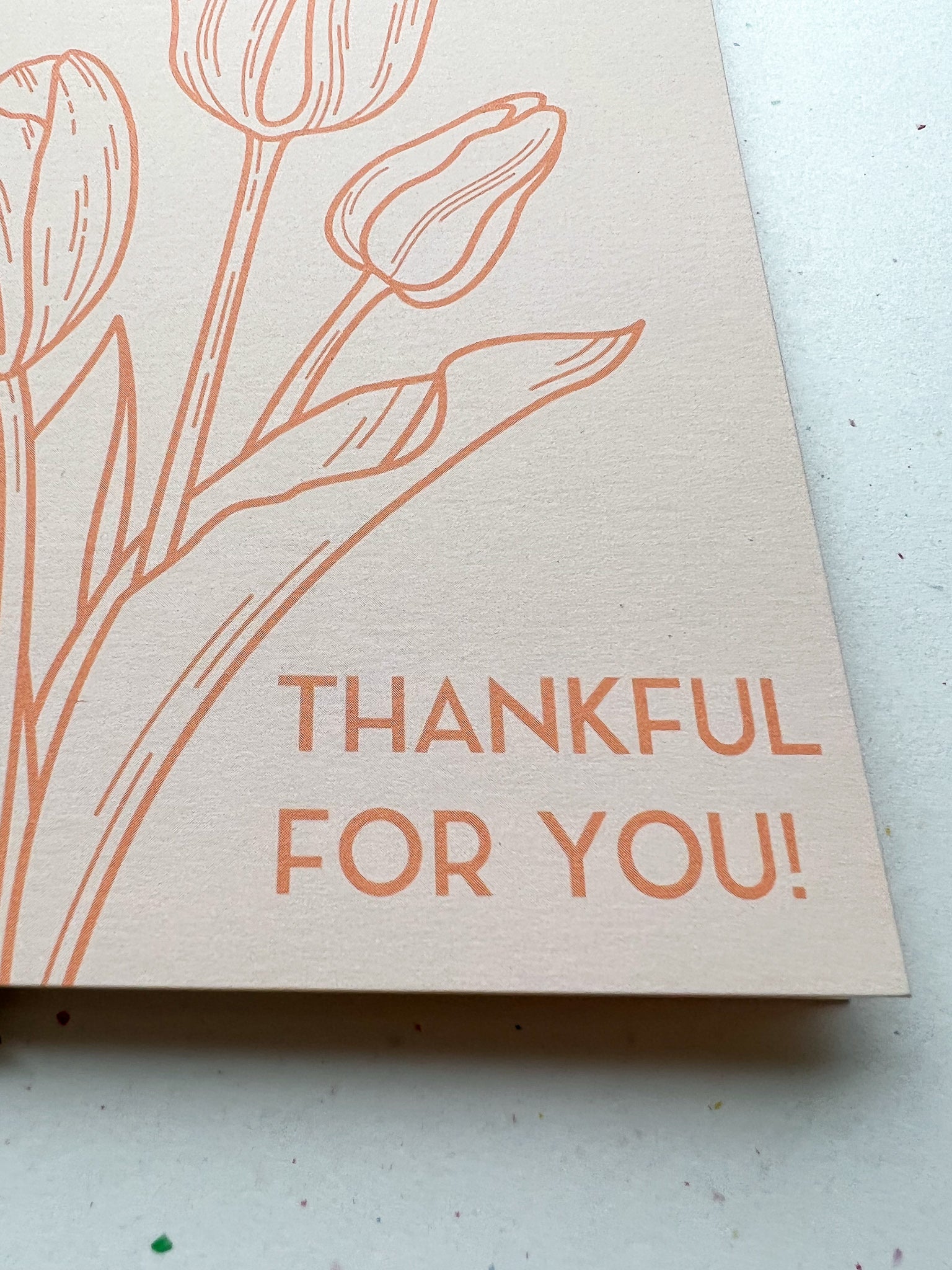 Thankful for You Card