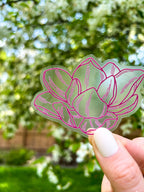 Magnolia Clear Sticker