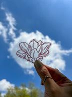 Magnolia Clear Sticker